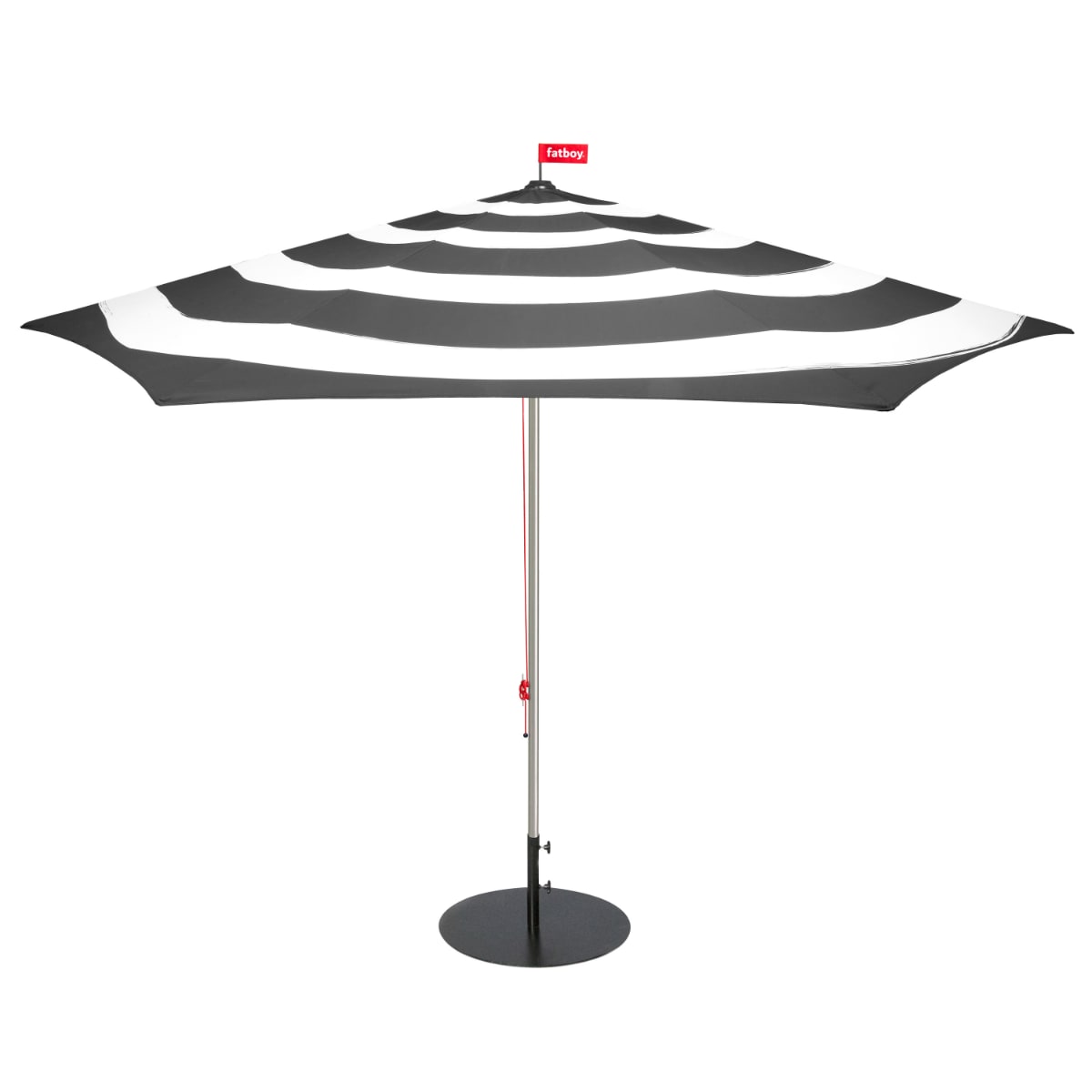 Sombrilla - Quitasol Fatboy Stripesol Anthracite + Base Black1