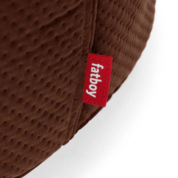 FATBOY Pouf Recycled Point Large Royal Velvet Tobacco - Marrón4