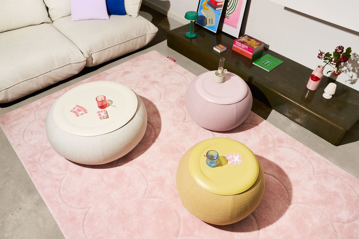 Mesa de Centro Inflable - Dumpty Limestone5