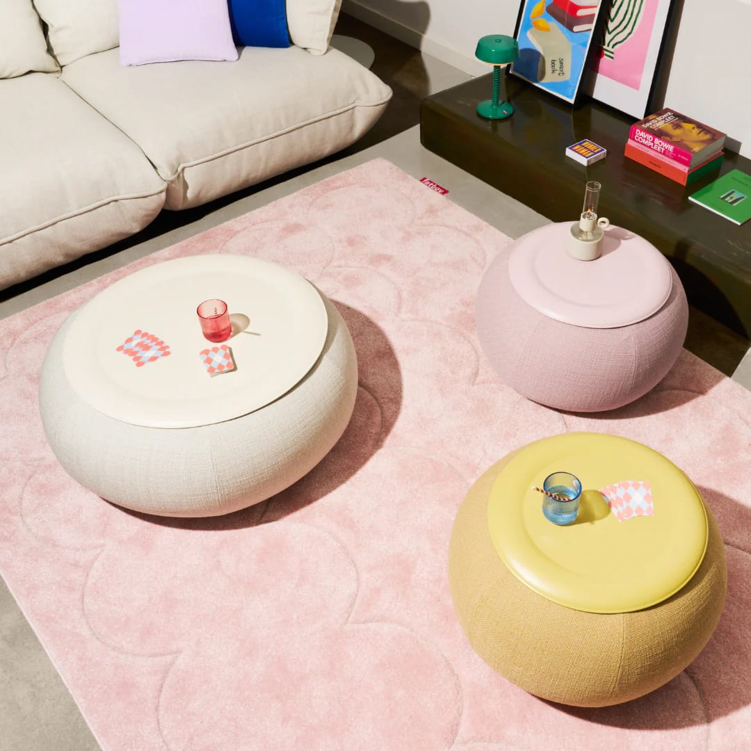 Mesa de Centro Inflable - Dumpty Bubble Pink3
