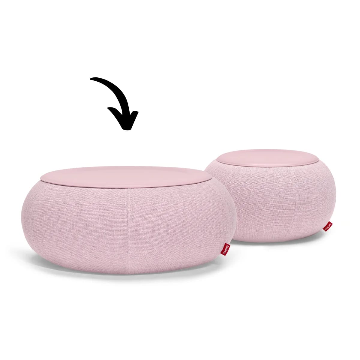 Mesa de Centro Inflable - Dumpty Bubble Pink4