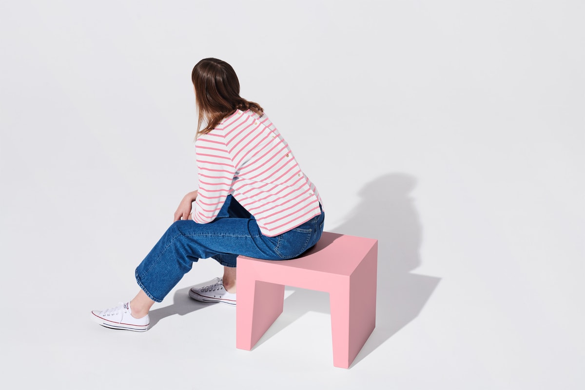 Asiento Concrete Fatboy - Rosado2