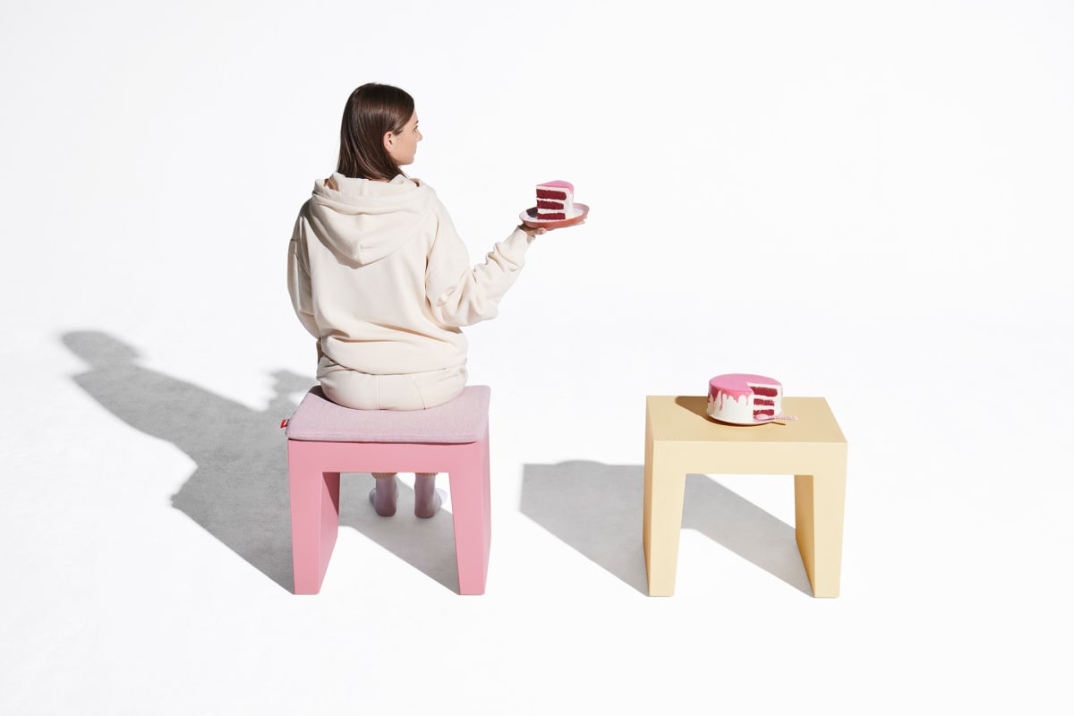 Asiento Concrete Fatboy - Rosado3
