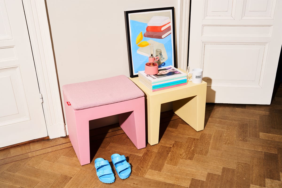 Asiento Concrete Fatboy - Rosado4