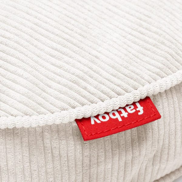 FATBOY Cojín Recycled Pill Pillow Cord Cream - Blanco3