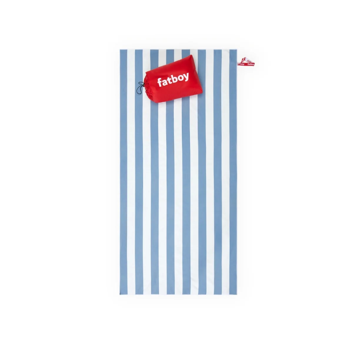 Set Fatboy de Toalla de Playa y Cojin - Beach Baggy - Wave Blue - Azul1