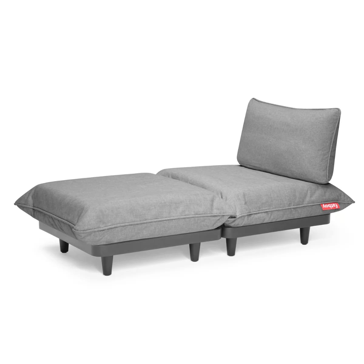 Sofá Fatboy Exterior Paletti / Reposera - Rock Grey1