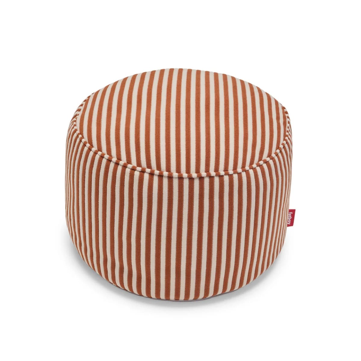 Pouf Fatboy Point Terry - Cognac Crème - Café1
