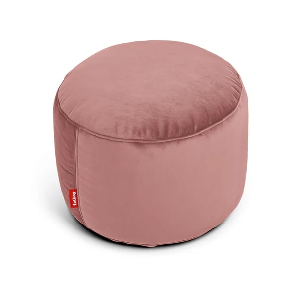 Pouf Fatboy Point Velvet - Recycled Rose Quartz1