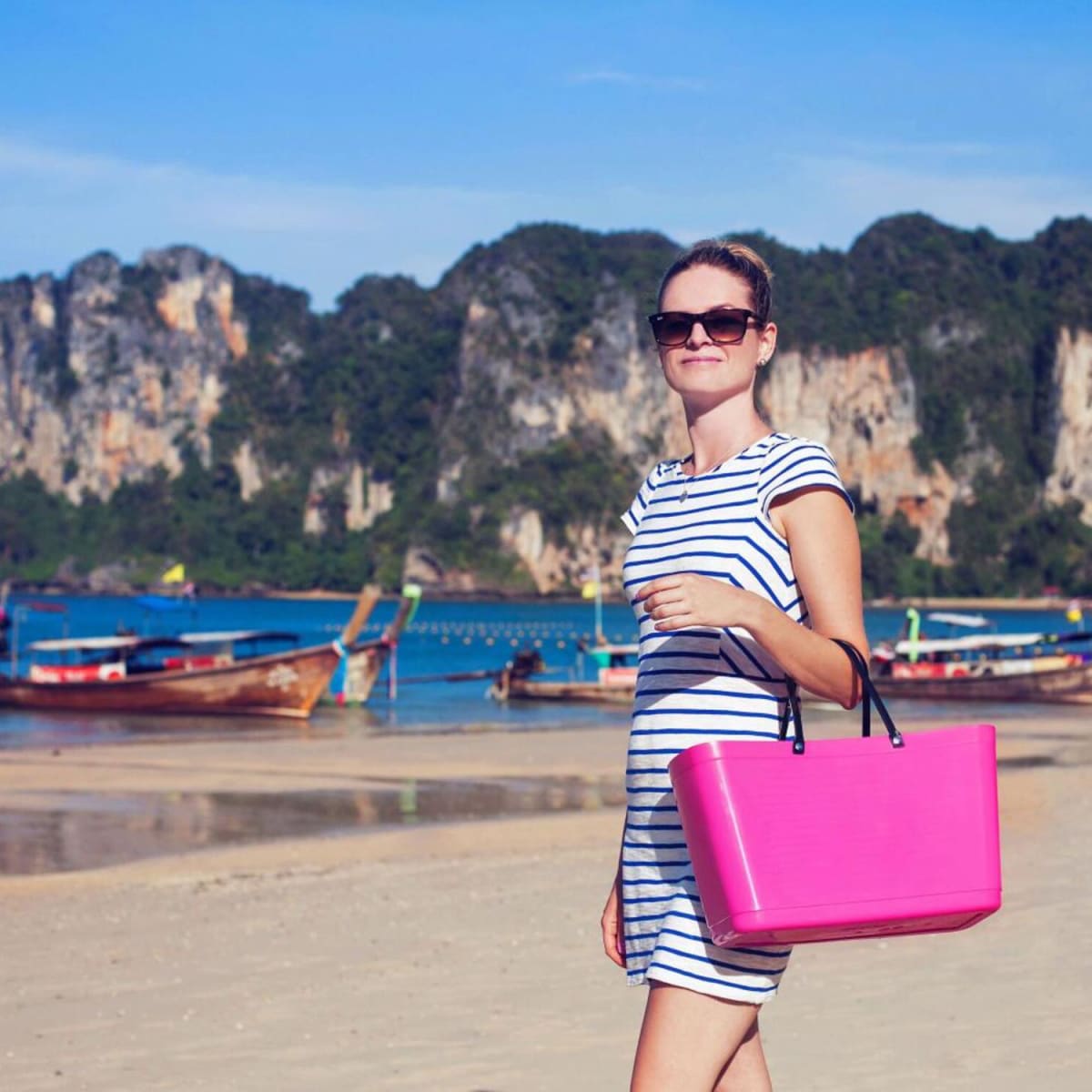Bolso Hinza - Grande - Fucsia4