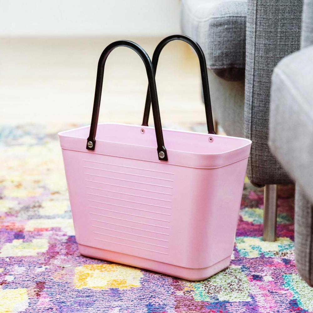 Bolso Hinza Green Plastic - Pequeño - Rosado4
