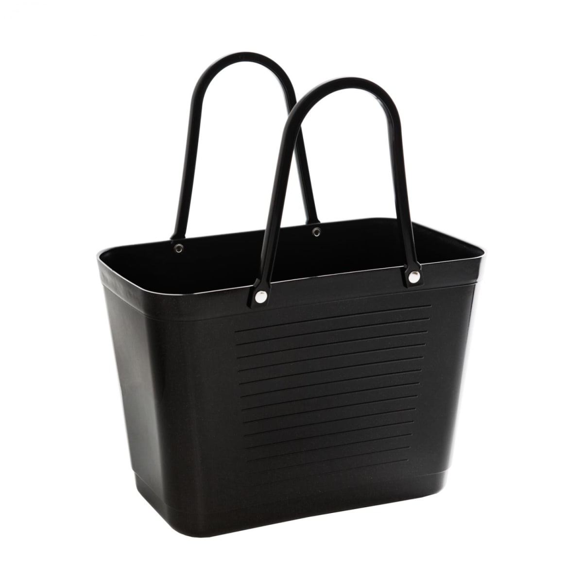 Bolso Hinza Green Plastic - Pequeño - Negro1