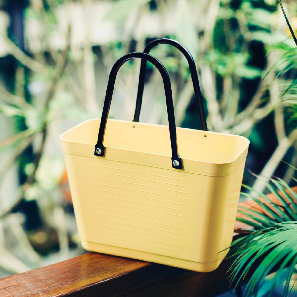 Bolso Hinza Green Plastic - Pequeño - Amarillo3
