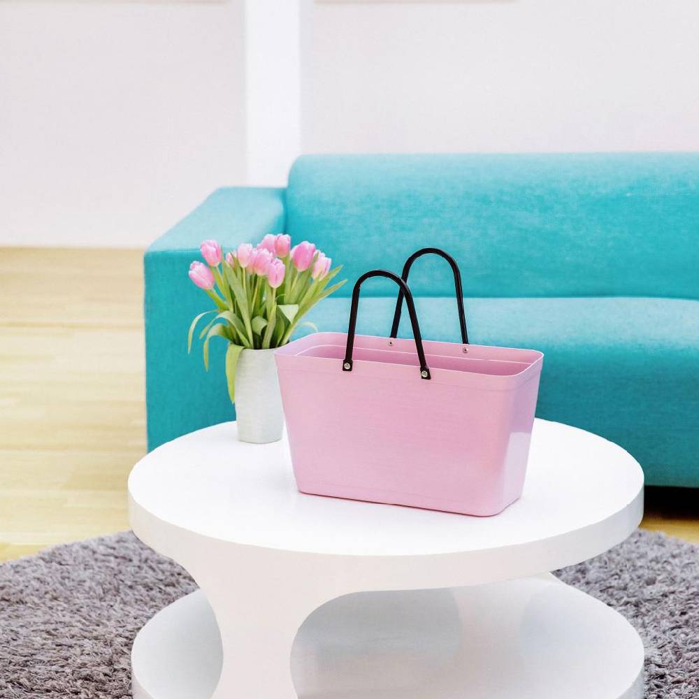 Bolso Hinza Green Plastic - Grande - Rosado7