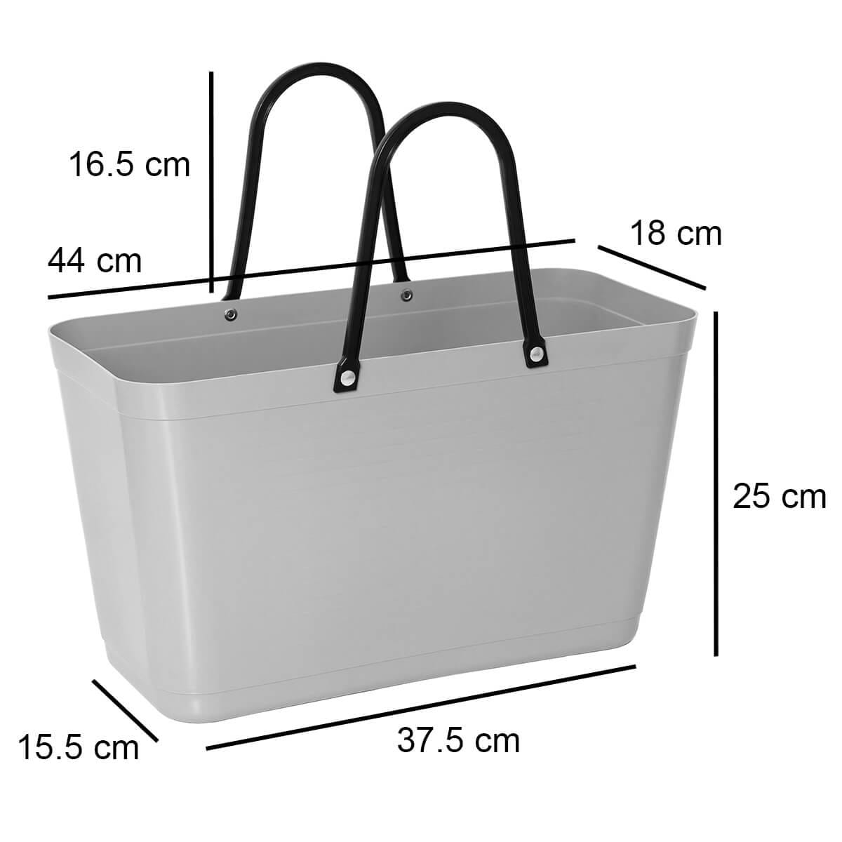 Bolso Hinza Green Plastic - Grande - Negro5