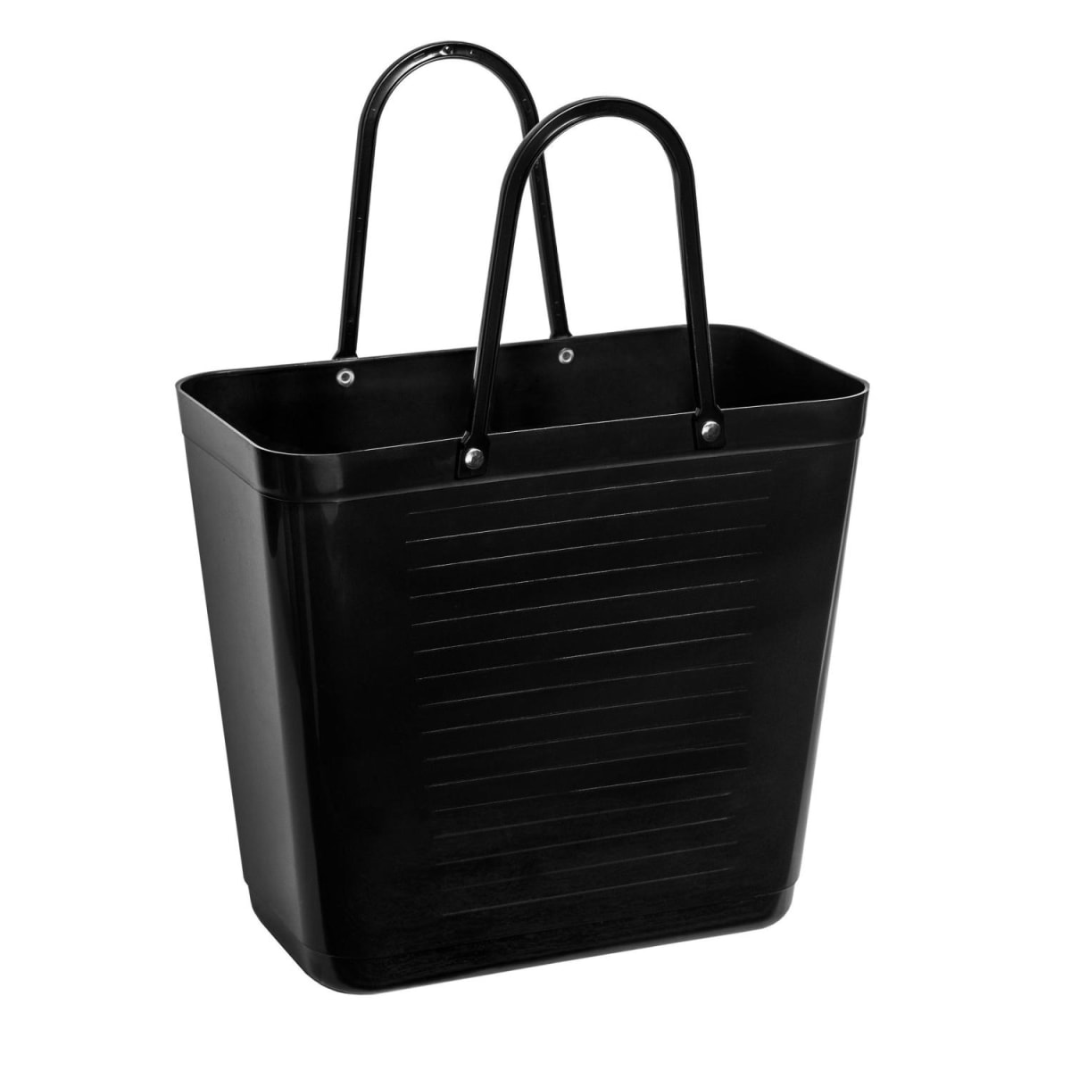 Bolso Hinza Plastico Reciclado - Alto - Negro1