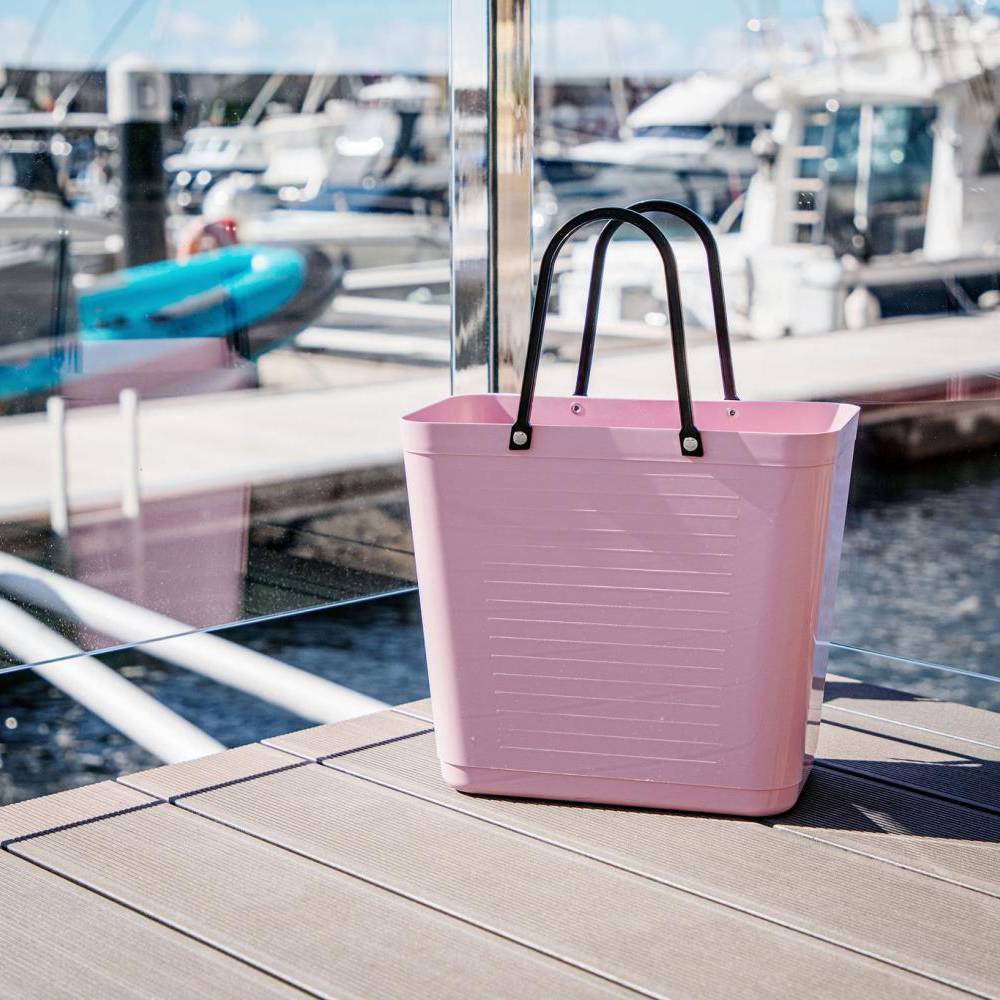 Bolso Hinza Plastico Reciclado - Alto - Rosado3
