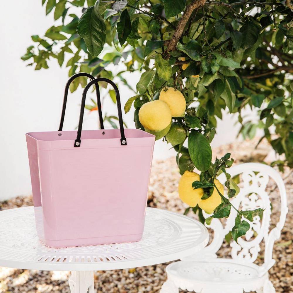 Bolso Hinza Plastico Reciclado - Alto - Rosado4