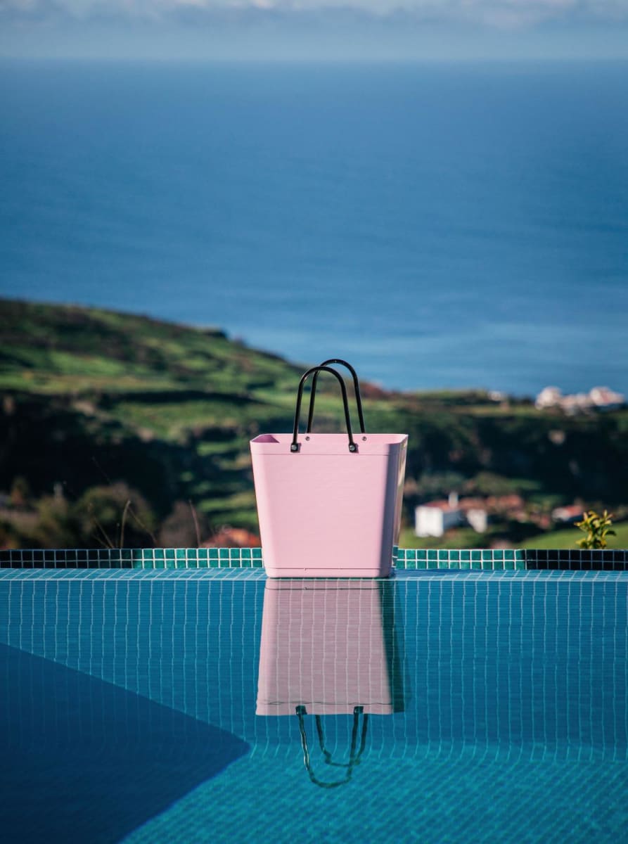 Bolso Hinza Plastico Reciclado - Alto - Rosado6