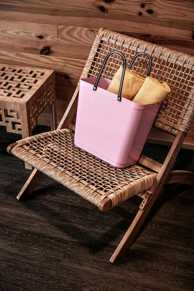 Bolso Hinza Plastico Reciclado - Alto - Rosado7