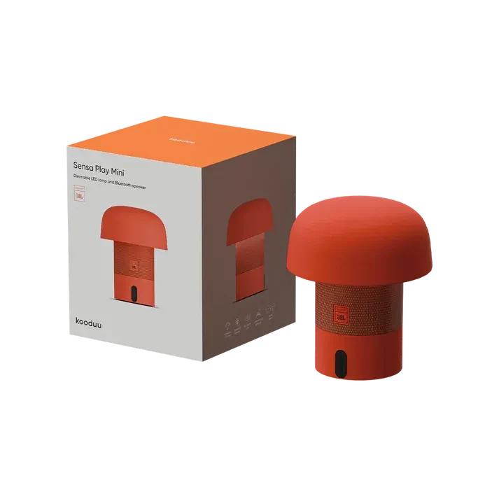 Lámpara Portátil Sensa Play Mini con Parlante JBL - Orange9