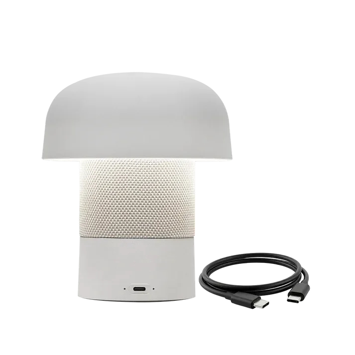 Lámpara Portátil Sensa Play Mini con Parlante JBL - Cloudy White6