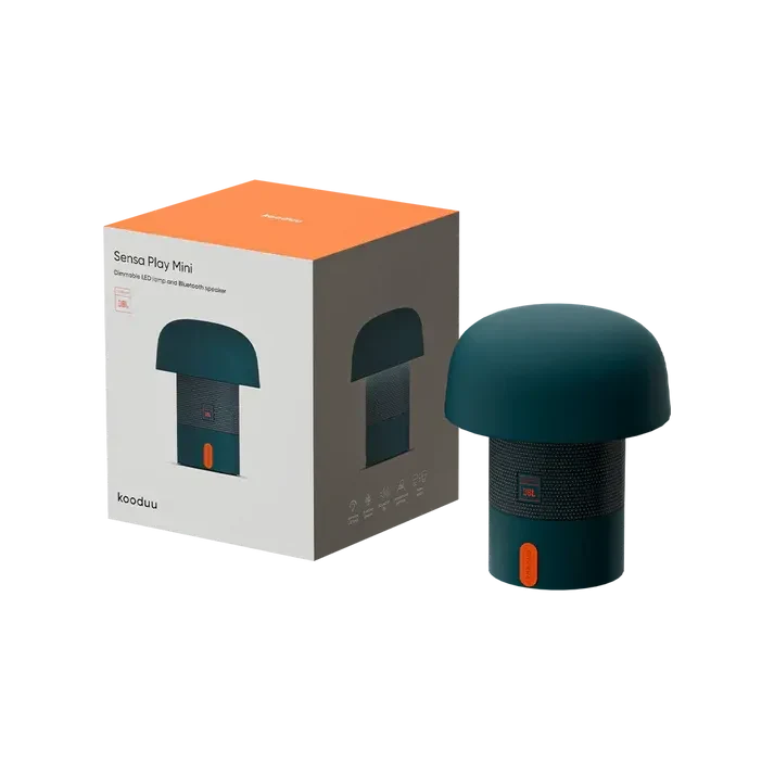 Lámpara Portátil Sensa Play Mini con Parlante JBL - Deep Aquamarine9