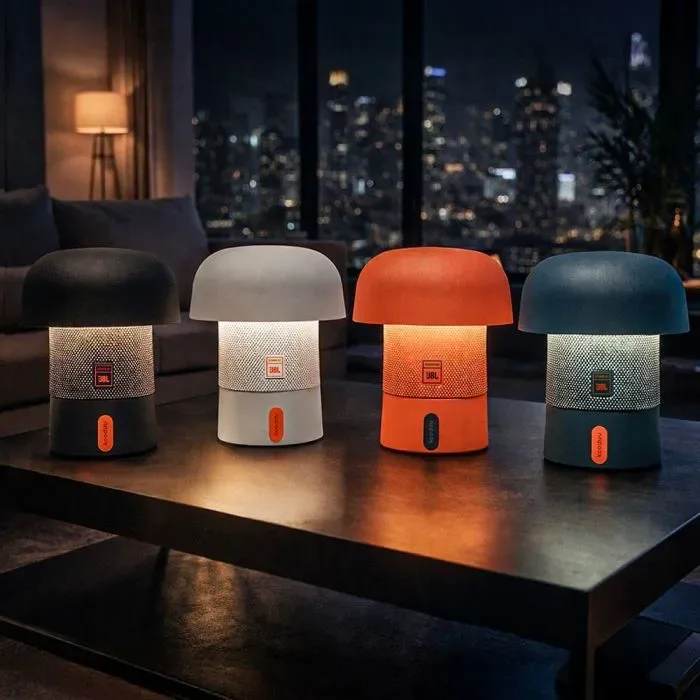 Lámpara Portátil Sensa Play Mini con Parlante JBL - Deep Aquamarine12