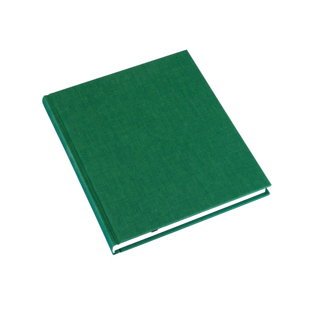 CUADERNO DE TAPA DURA - 17x20 cm - Sin Linea - Verde1