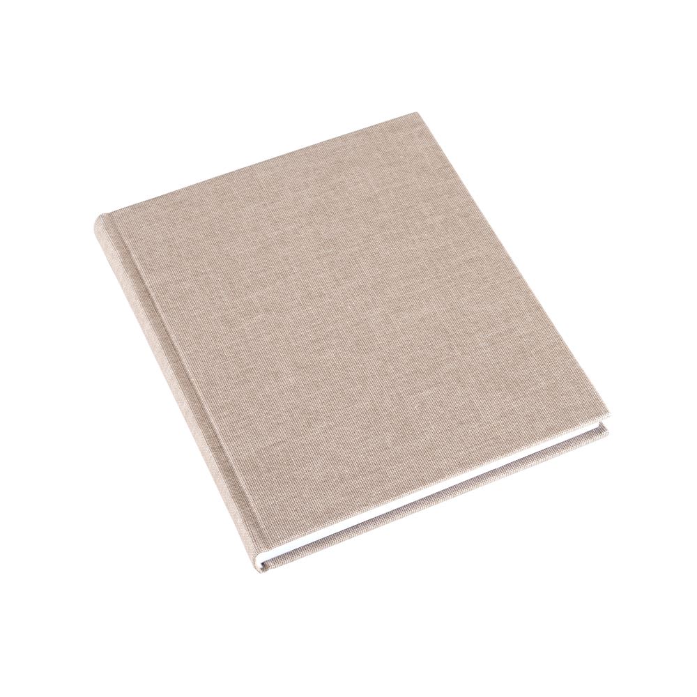 CUADERNO DE TAPA DURA - 17x20 cm - Con Linea - Arena1