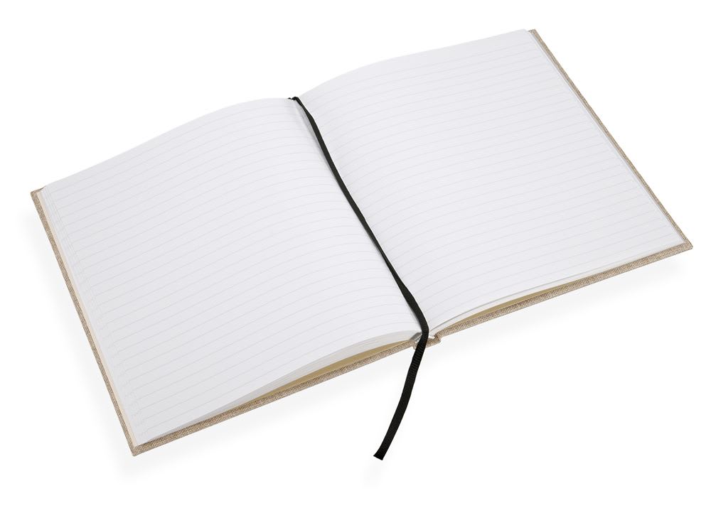 CUADERNO DE TAPA DURA - 17x20 cm - Con Linea - Arena2
