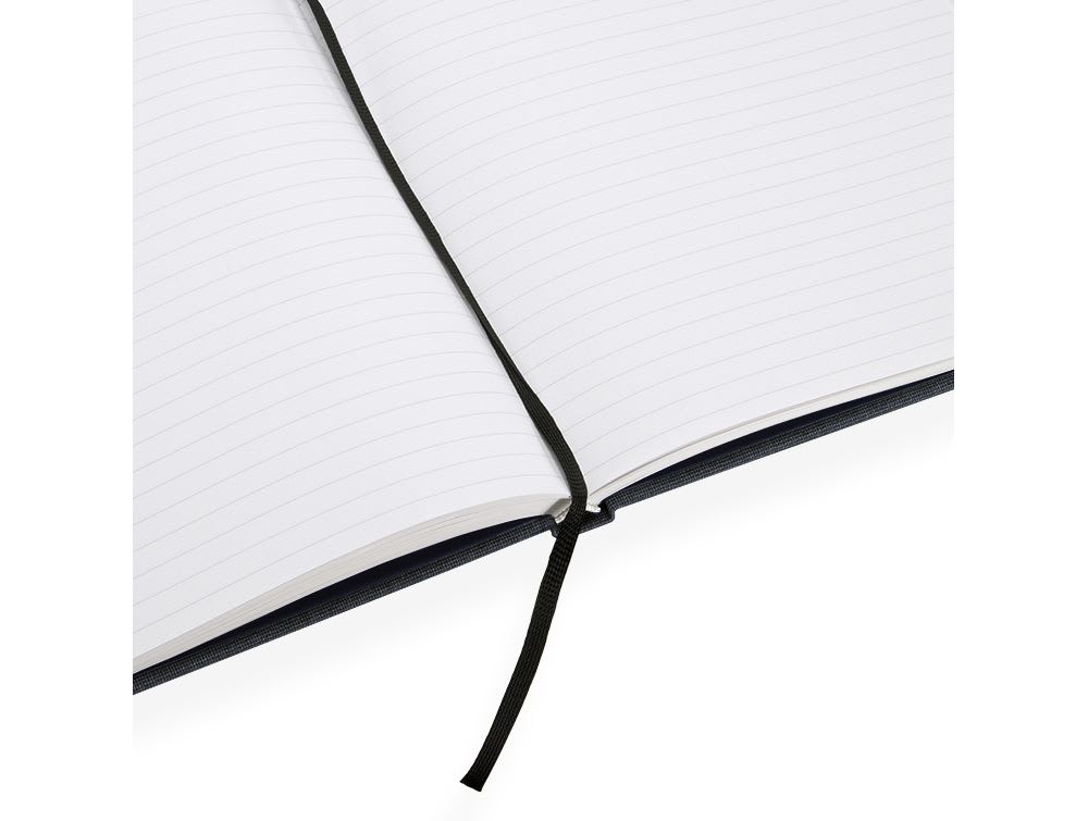 CUADERNO DE TAPA DURA - 21x24 cm - con Linea - Azul Marino2