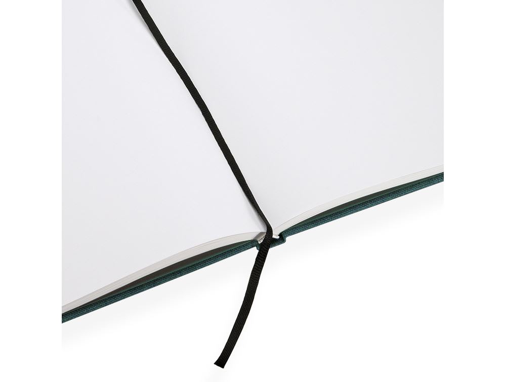 CUADERNO DE TAPA DURA - 21x24 cm - Sin Linea - Verde Esmeralda2