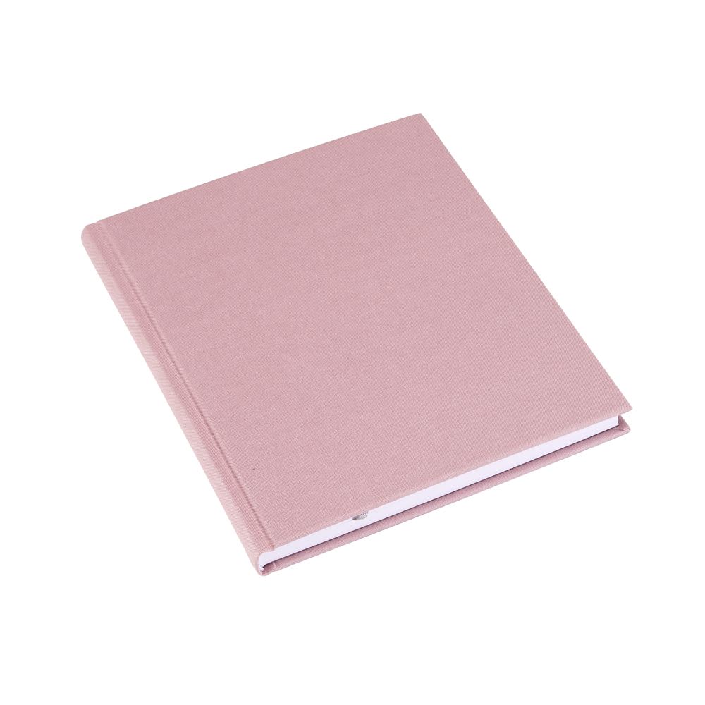 CUADERNO DE TAPA DURA - 17x20 cm - Sin Linea - Rosado1