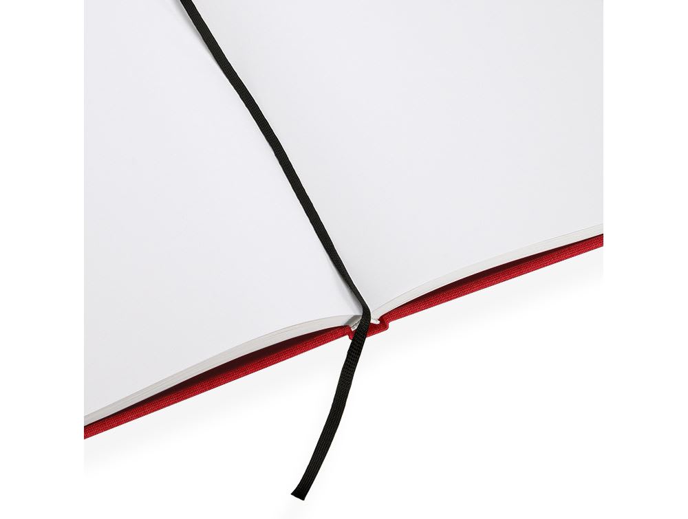 CUADERNO DE TAPA DURA - 21x24 cm - Sin Linea - Rojo Rosa2