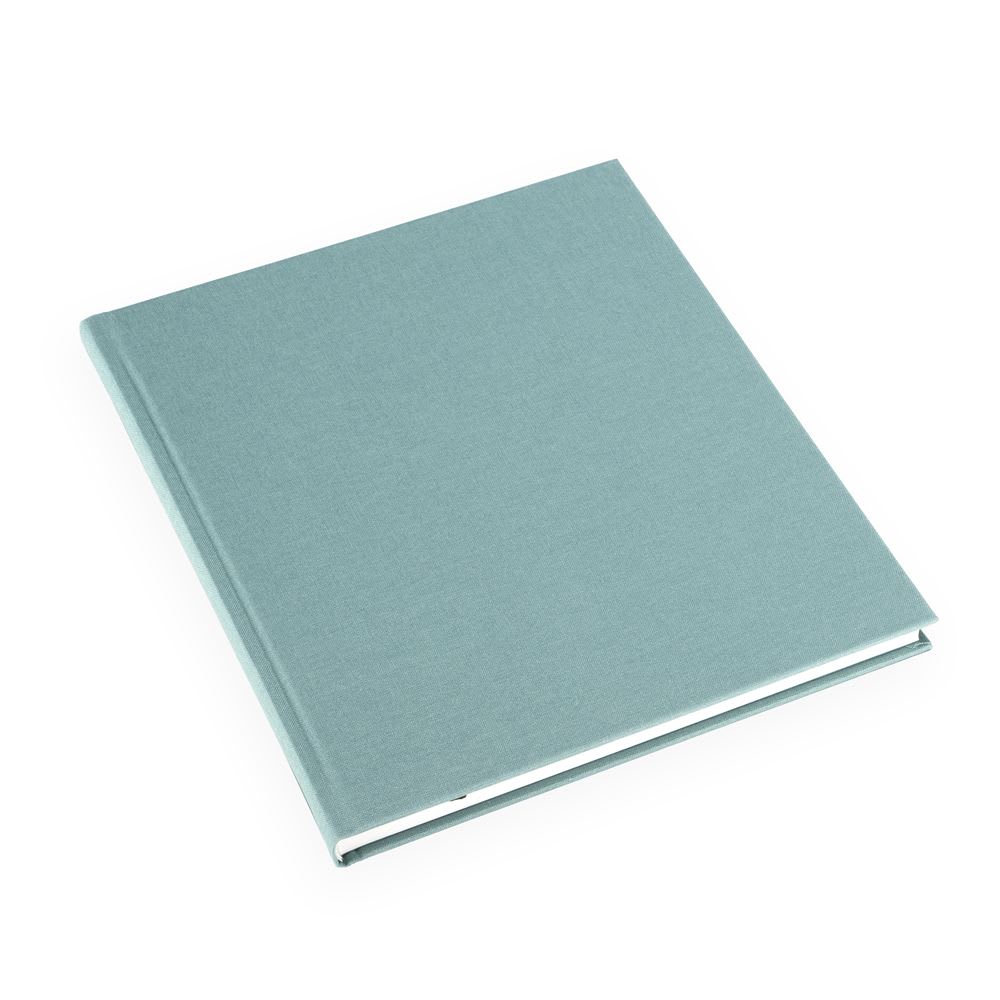 CUADERNO DE TAPA DURA - 21X20 CM - Con Linea - Verde Claro1