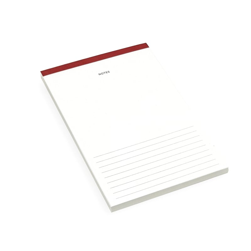 Bloc de Notas A5 - Rojo Rosa1