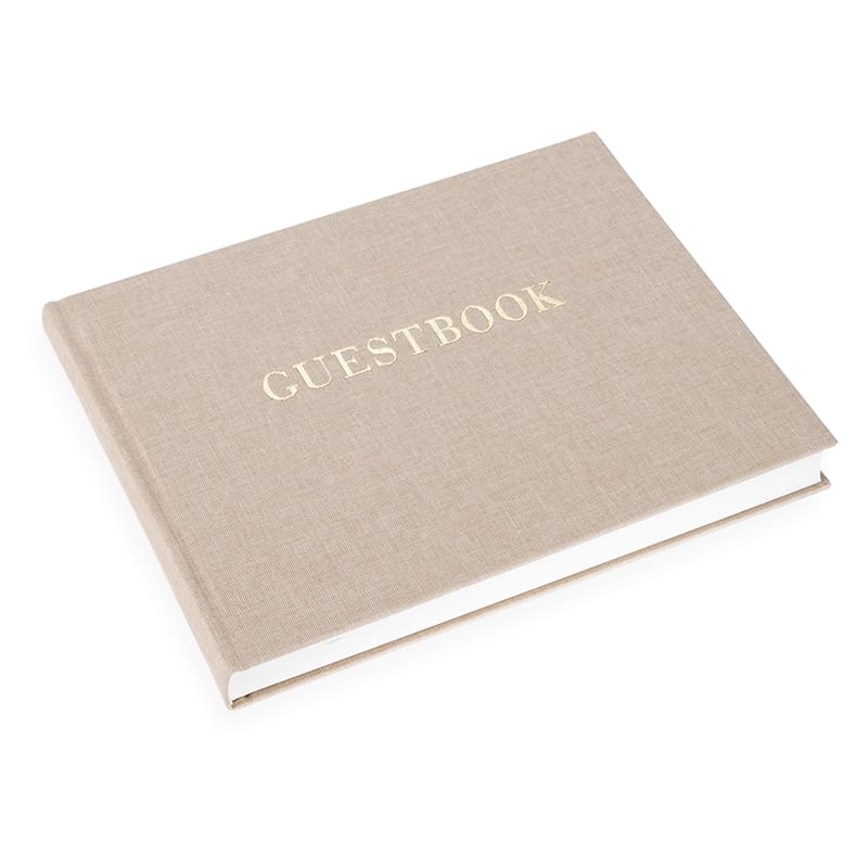 CUADERNO DE VISITA Guests&Friends - 29x22 cm - Arena1