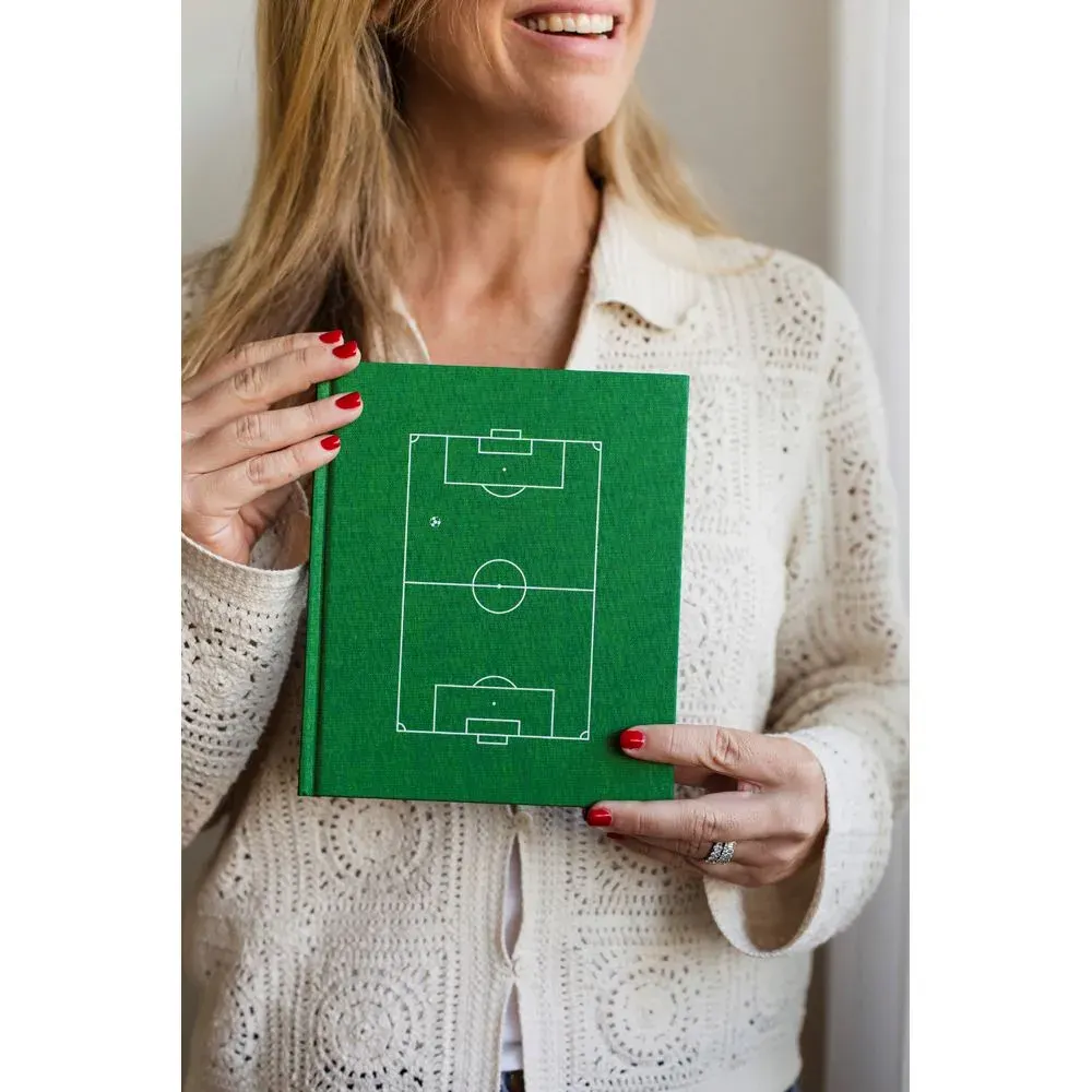 CUADERNO DE TAPA DURA - 17x20 cm - Sin Linea - Futbol3