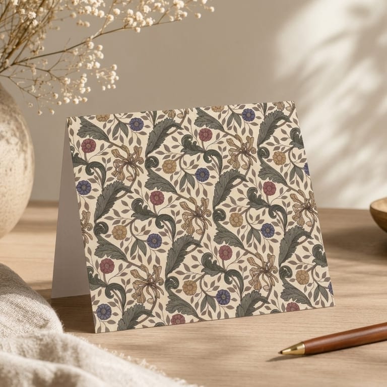 Tarjeta - Tulipan Blanco2