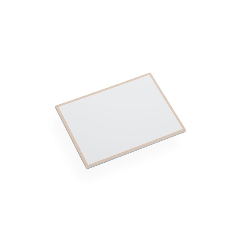 Tarjeta Blanca con Borde crema - 125x93 cm3