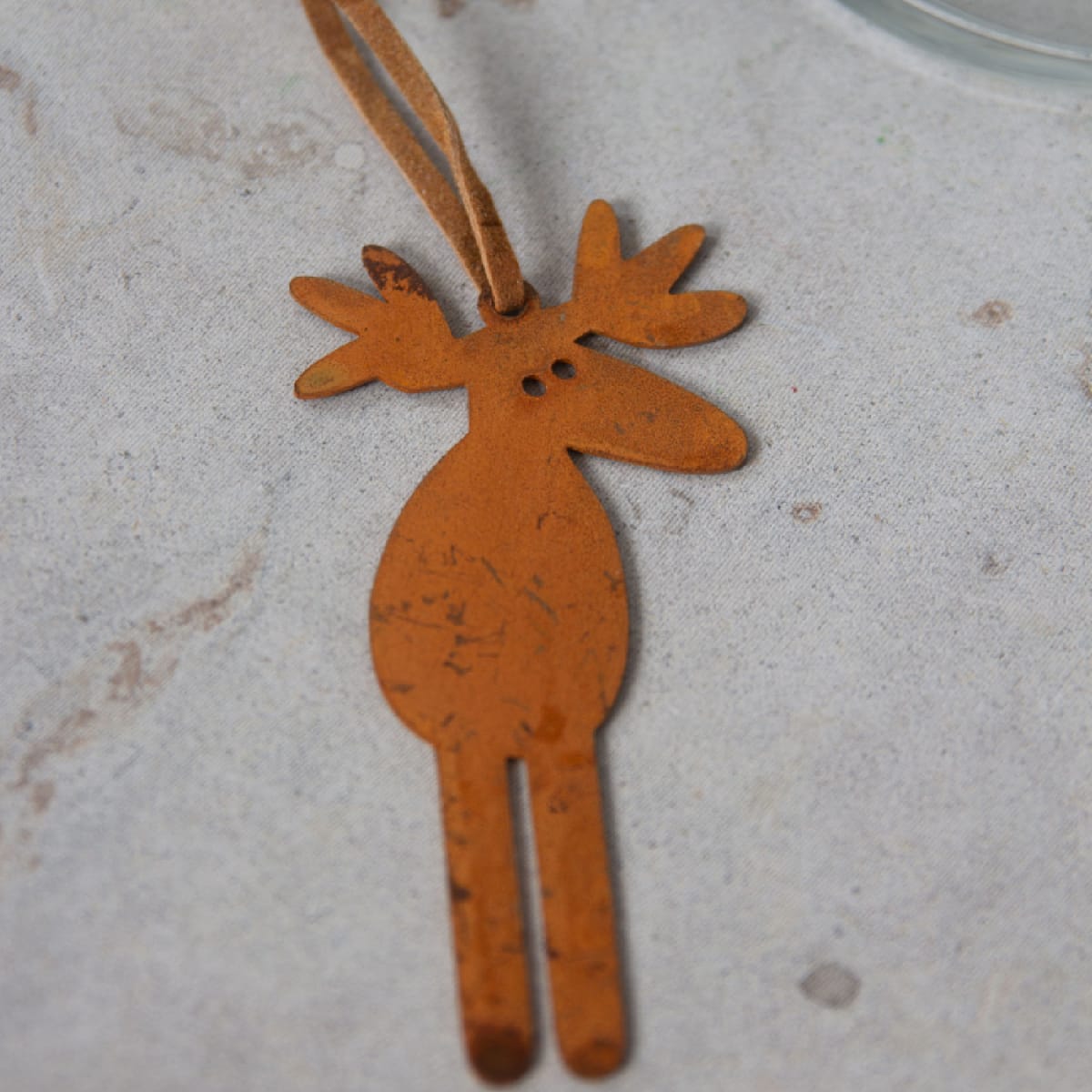 Adorno de Navidad - Alce Rusty2