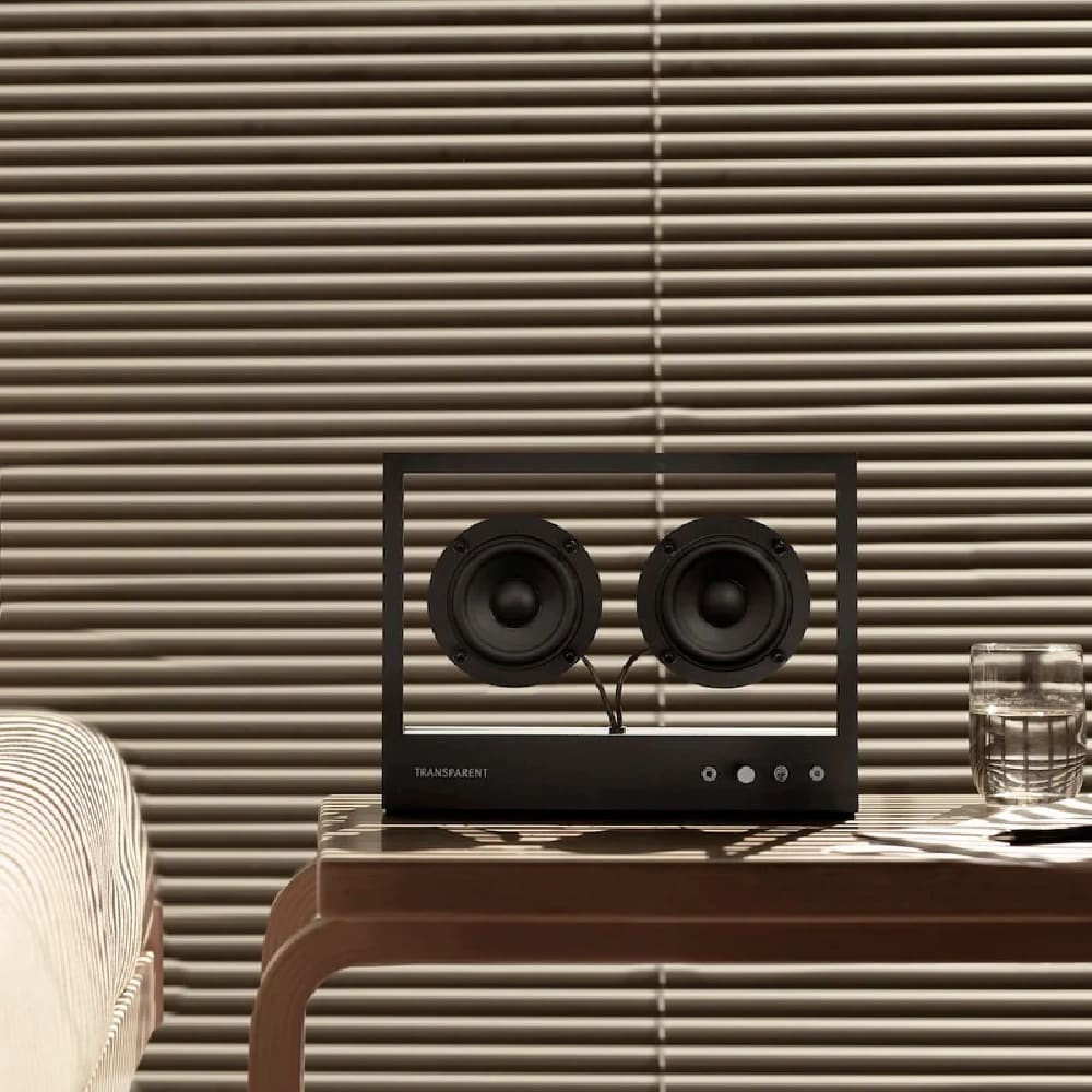 Transparent Speaker - Pequeño Negro9