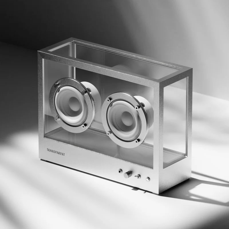 Transparent Speaker - Pequeño Metal1