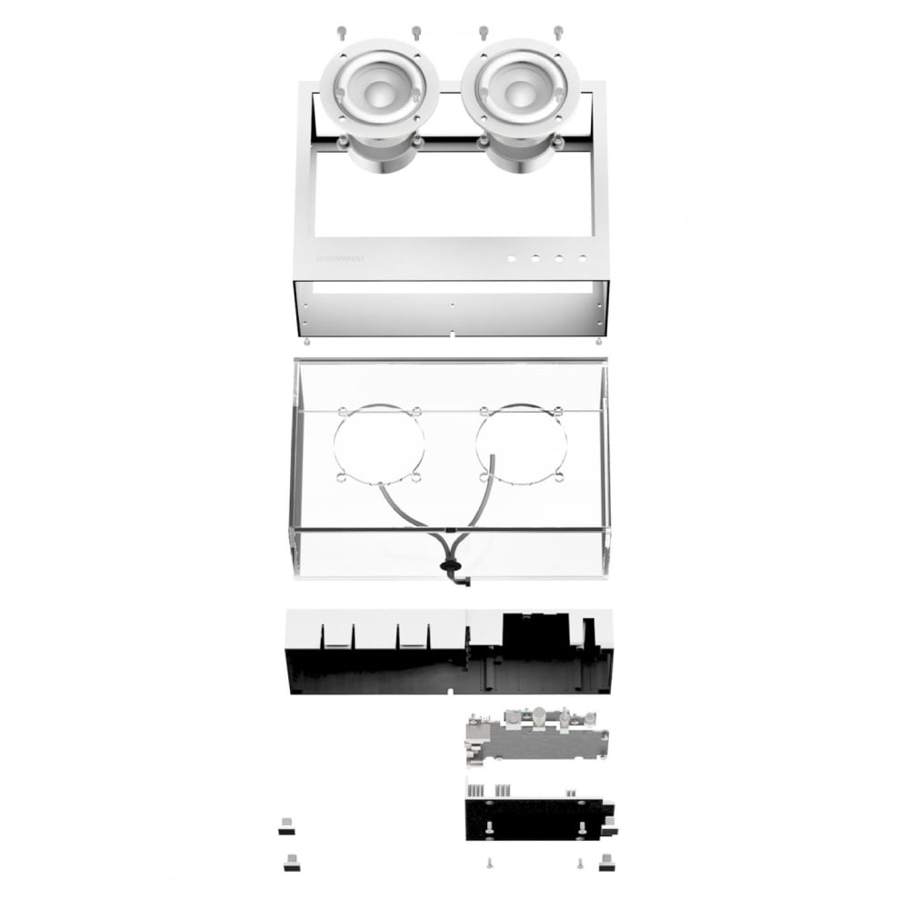 Transparent Speaker - Pequeño Blanco4
