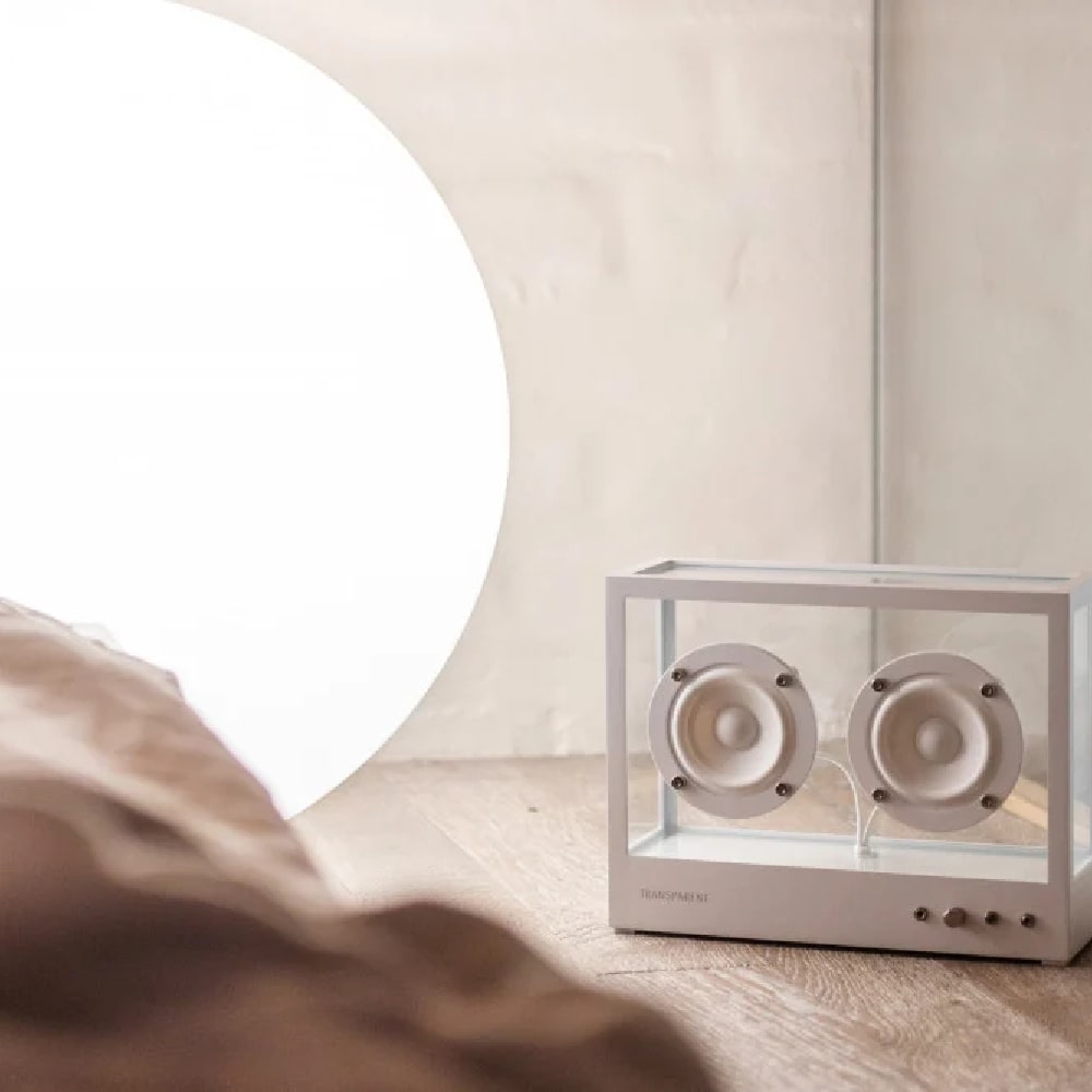 Transparent Speaker - Pequeño Blanco10