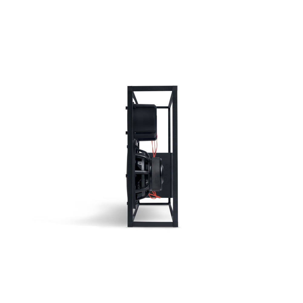 Transparent Speaker - Negro/Rojo2