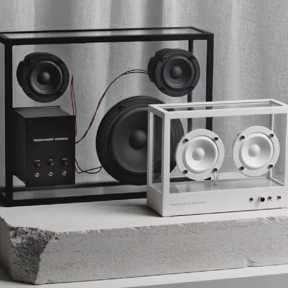 Transparent Speaker - Negro6