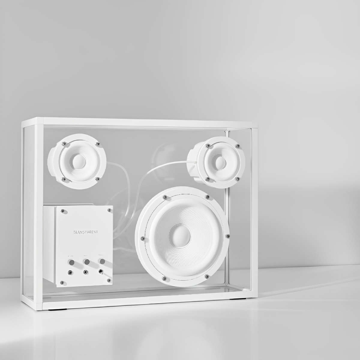 Transparent Speaker - Blanco2