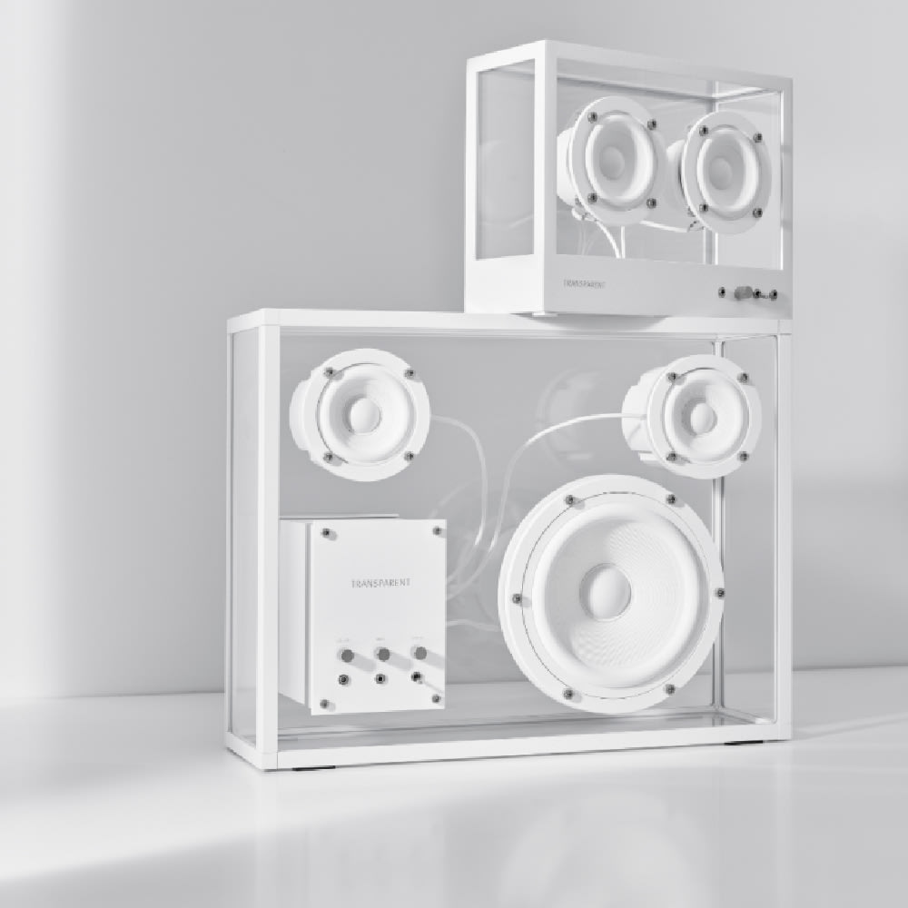 Transparent Speaker - Blanco5